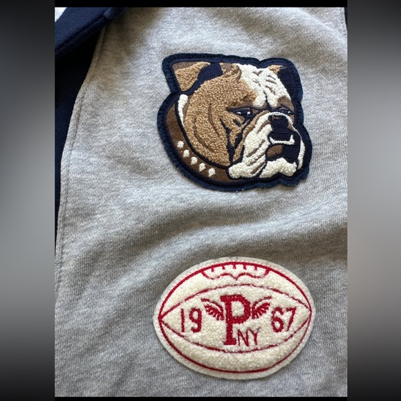 Polo Ralph Lauren Boys L 14-16 PREPPY STYLISH letterman cardigan - Picture 4 of 12